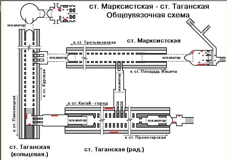 Савеловская павелецкая метро